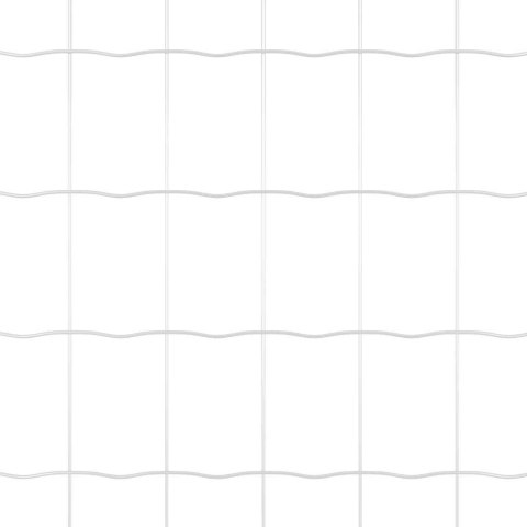 Ogrodzenie z słupkami Srebrny 0.4 x 50 m Stal