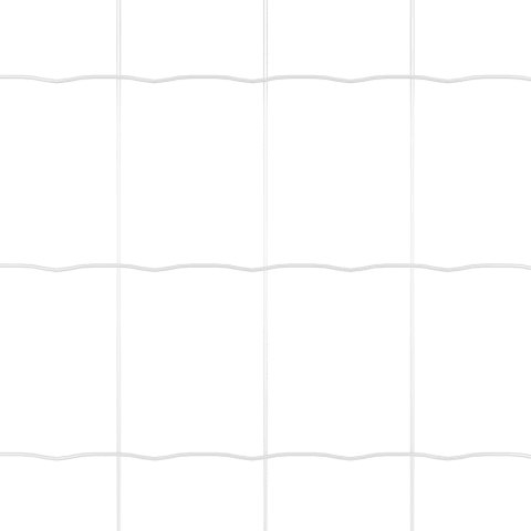 Ogrodzenie z słupkami Srebrny 0.6 x 50 m Stal