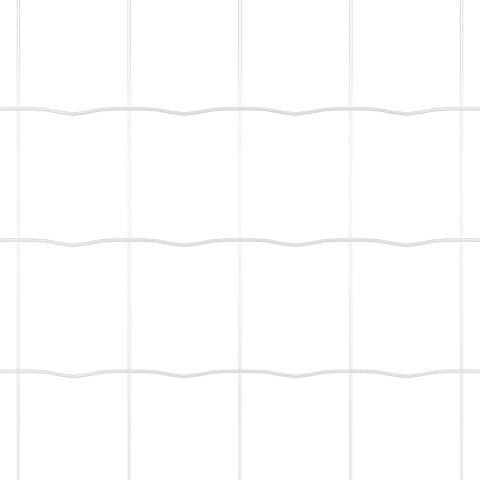 Ogrodzenie z słupkami Srebrny 0.6 x 50 m Stal