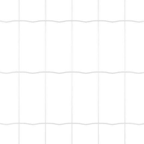 Ogrodzenie z słupkami Srebrny 0.6 x 50 m Stal