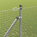 Ogrodzenie z słupkami Srebrny 1.2 x 50 m Stal
