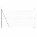 Ogrodzenie z słupkami Srebrny 1.2 x 50 m Stal