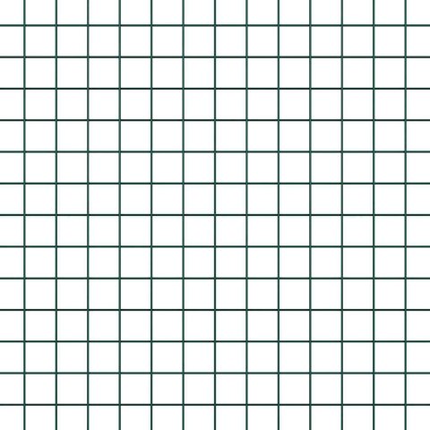 Ogrodzenie z słupkami Zielony 0.6 x 50 m Stal