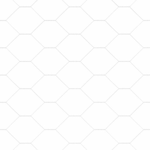 Ogrodzenie z słupkami Srebrny 1.2 x 100 m Stal pokryta PCV