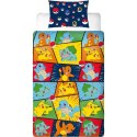 Komplet poszewek na kołdrę Pokémon 25 x 5 x 29 cm Wielokolorowy Łóżko 140 2 Części