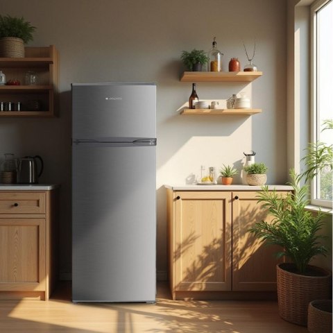 Lodówka kombinowana Aspes AF145503EX 143 206 L Stal