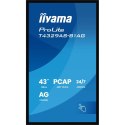 Monitor Videowall Iiyama T4329AS-B1AG 4K Ultra HD 43"