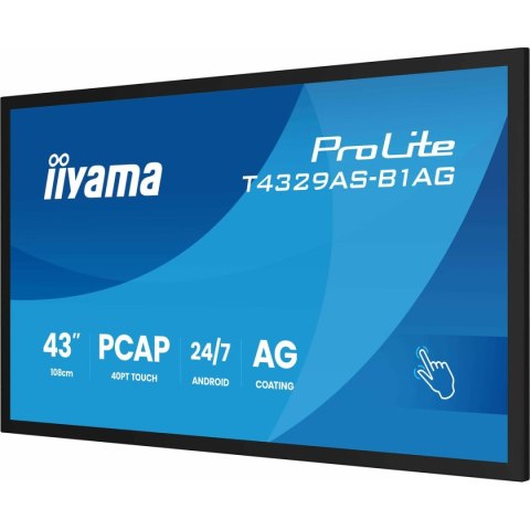 Monitor Videowall Iiyama T4329AS-B1AG 4K Ultra HD 43"