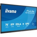 Monitor z Ekranem Dotykowym Iiyama TE7512MIS-B4AG 4K Ultra HD 65"