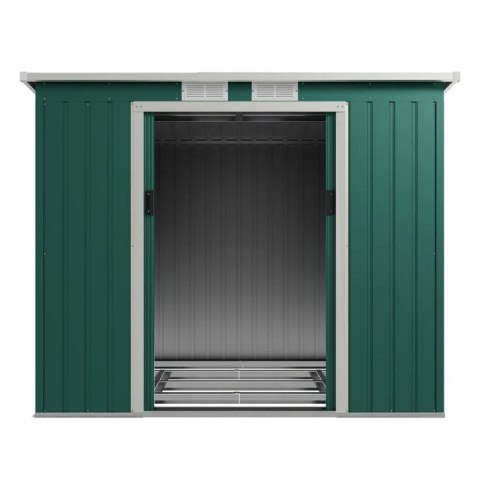 Domek narzędziowy ogrodowy 267x181 cm zielony