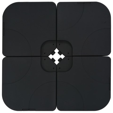 Parasol ogrodowy z przenośną podstawą, zielony