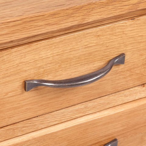 Szafki nocne, 2 szt., 40x30x54 cm, lite drewno dębowe