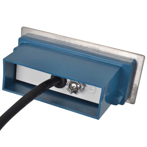 Wpuszczane lampki schodowe LED, 12 sztuk, 44x111x56 mm