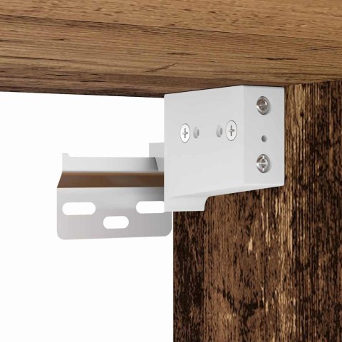 VidaXL Zestaw mebli łazienkowych z przechowywaniem 4 pcs Stare drewno