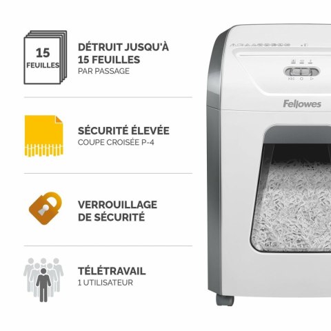 Niszczarka Papieru Fellowes 100017466 19 L
