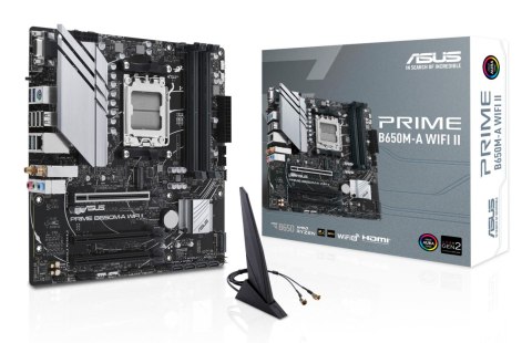 MB AMD B650 SAM5 MATX/PRIME B650M-A WIFI II ASUS