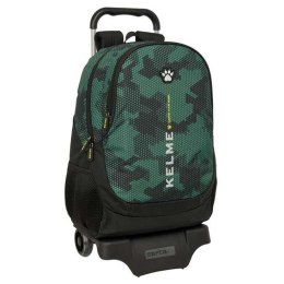 Plecak szkolny Kelme Camo Czarny Kolor Zielony 32 x 44 x 16 cm