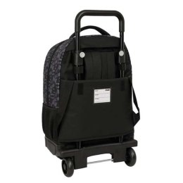 Torba szkolna z kółkami Batman Czarny 33 x 45 x 22 cm