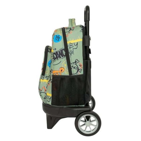 Torba szkolna z kółkami Safta Zone 33 x 45 x 22 cm Graffiti