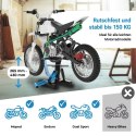 Podnośnik motocyklowy BITUXX 150 kg regulowany warsztatowy platforma antypoślizgowa