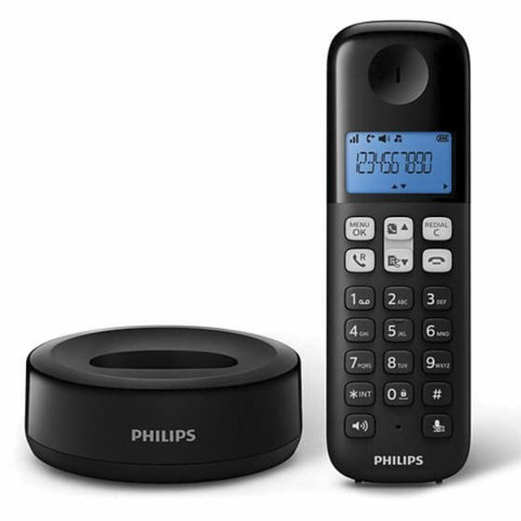 Telefon Bezprzewodowy Philips 1,6" 300 mAh GAP Niebieski Czarny