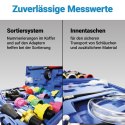 Bituxx 34‑częściowy tester układu chłodzenia - ciśnieniowy test szczelności i napełnianie chłodnicy