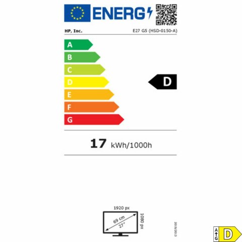 Monitor Gaming HP E27 G5 Full HD 27"