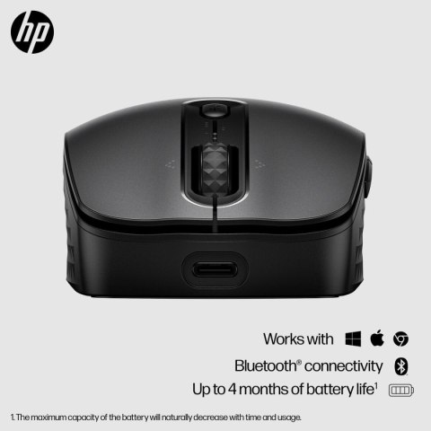 Myszka Bluetooth Bezprzewodowa HP 7M1D4AA Czarny 4000 dpi