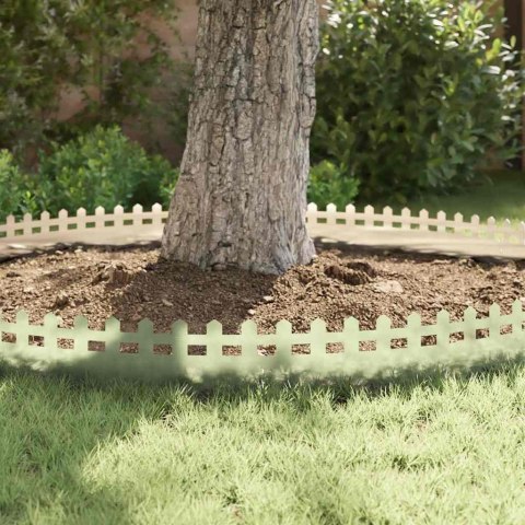 Obrzeża trawnikowe 30 pcs Srebrny 103 x 0,05 x 22 cm