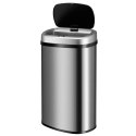 Kosz na śmieci automatyczny 50l stal nierdzewna z czujnikiem