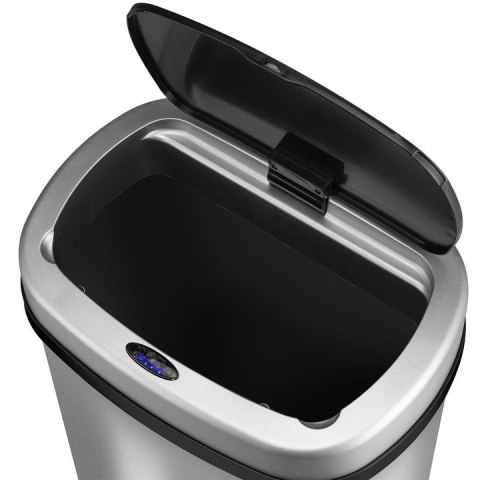 Kosz na śmieci automatyczny 50l stal nierdzewna z czujnikiem