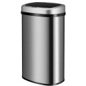 Kosz na śmieci automatyczny 50l stal nierdzewna z czujnikiem