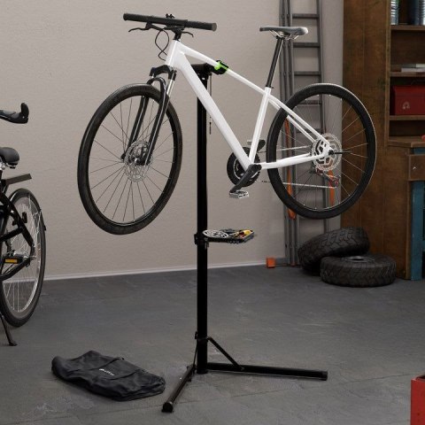 Stojak do naprawy roweru, składany, udźwig 50 kg, z tacką