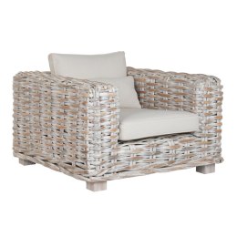 Sofa Home ESPRIT Naturalny Dwuowy Wytrawianie 220 X 103 X 64 CM (4 Części)