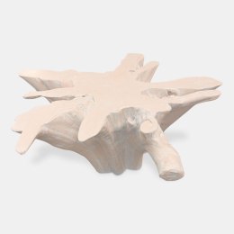 Stolik Home ESPRIT Biały 90 x 90 x 44 cm