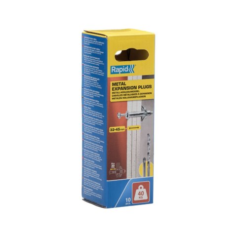 Wtyki i wkręty Rapid 5001552 Ø 11 x 80 mm M5 x 89 mm Metal Ekspansja (10 Sztuk)