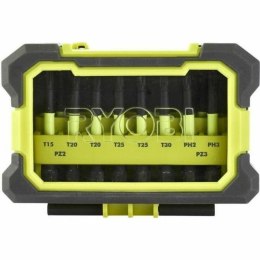 Zestaw końcówek Ryobi RAK10MSDI 50 mm 10 Części Phillips Pozidriv Torx