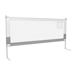 Barierka zabezpieczająca do łóżka dziecięcego 200 cm szara