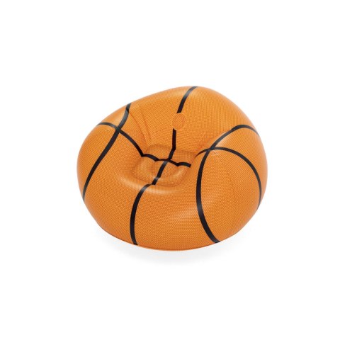Bestway Gigantyczny dmuchany fotel Basketball 114x112x66 cm +6 lat Wnętrze i ogród 75103