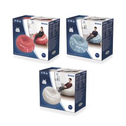 Bestway Gigantyczny dmuchany fotel Fashion Kolor Mieszany 112x112x66 cm Wewnętrzny 75052