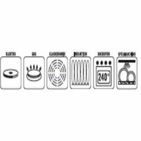 Naczynie GSW Beżowy Szary 3,8 L Ø 24 cm