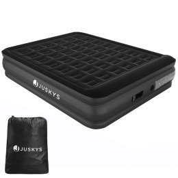 Dmuchany materac Sapri L z elektryczną pompką 197x154x45 cm