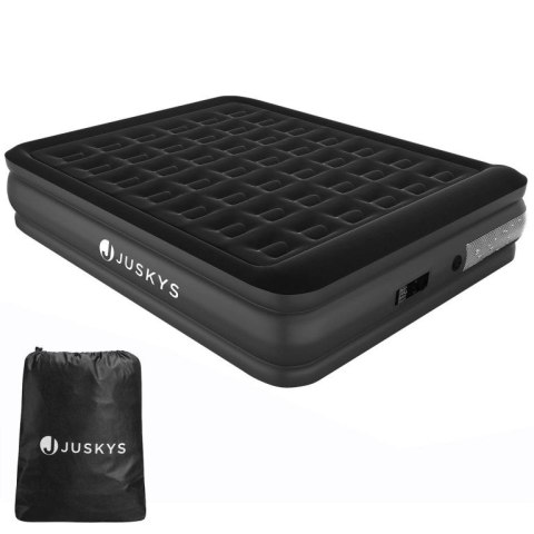 Dmuchany materac Sapri L z elektryczną pompką 197x154x45 cm