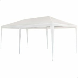 Gazebo Aktive Biały 300 x 600 cm Metal Plastikowy