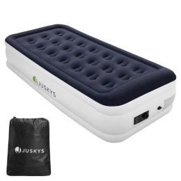 Materac turystyczny z pompką elektryczną 191x91x44 cm