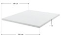 Nakładka na materac 180x200, 7 stref, pianka memory