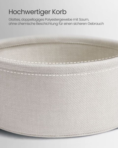 Stolik pomocniczy z koszem, stal i płyta, 45x45x51 cm, szary