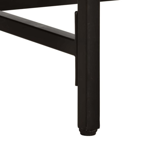 Stół jadalny 180x90x75 cm Drewno lite surowe mango