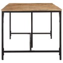 VidaXL Stół jadalny 220x90x75 cm Drewno lite surowe mango