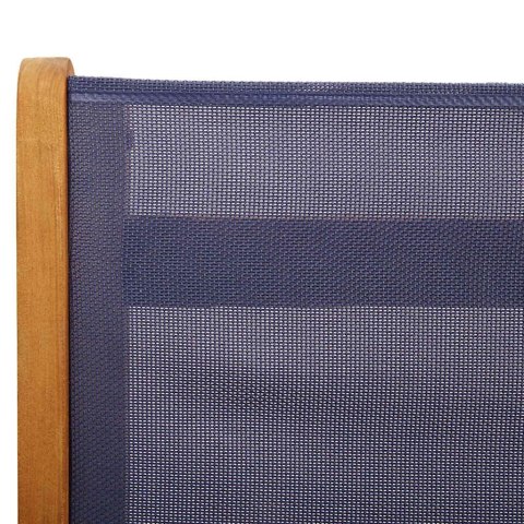 Składane krzesła ogrodowe, 8 szt., drewno akacjowe i textilene